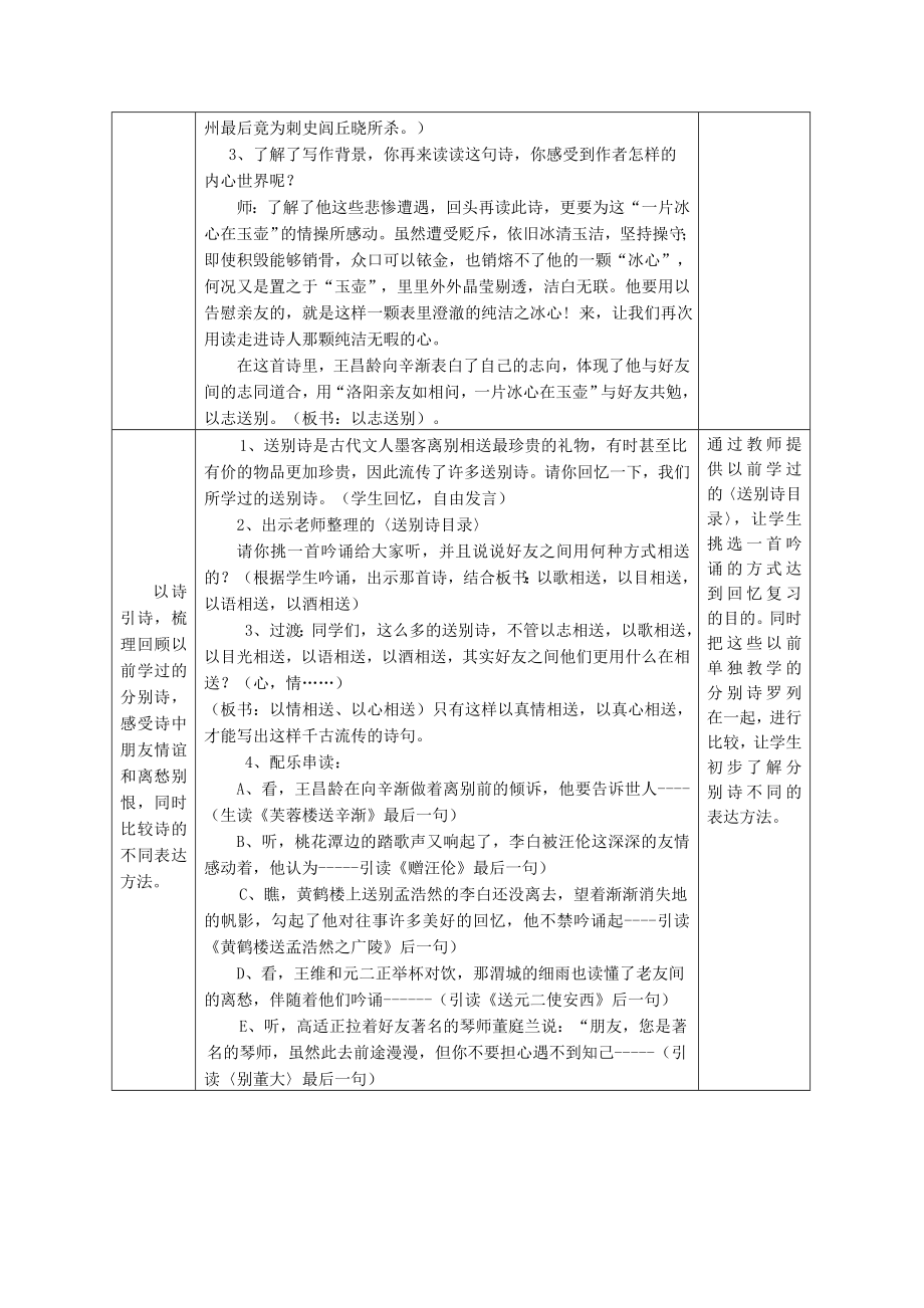 人教版小学语文教案《送别诗》复习.doc_第3页