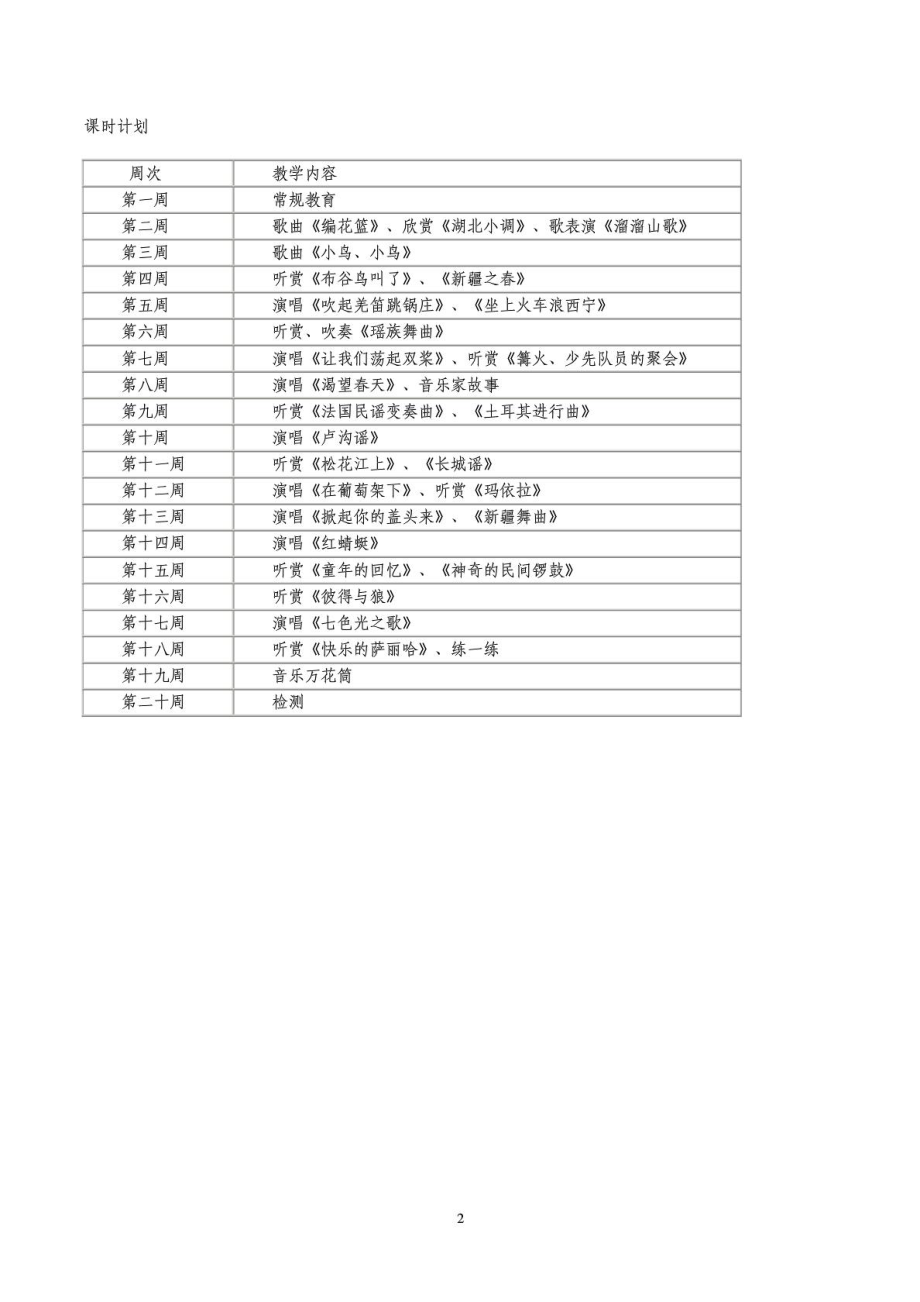 [最新]最新湘教版五级音乐下册教案.doc_第3页