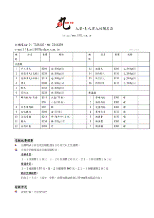 丸曾彰化貢丸訂購單 httpwww.doc