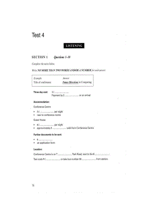 剑桥雅思真题6 TEST4 (+答案+范文).doc