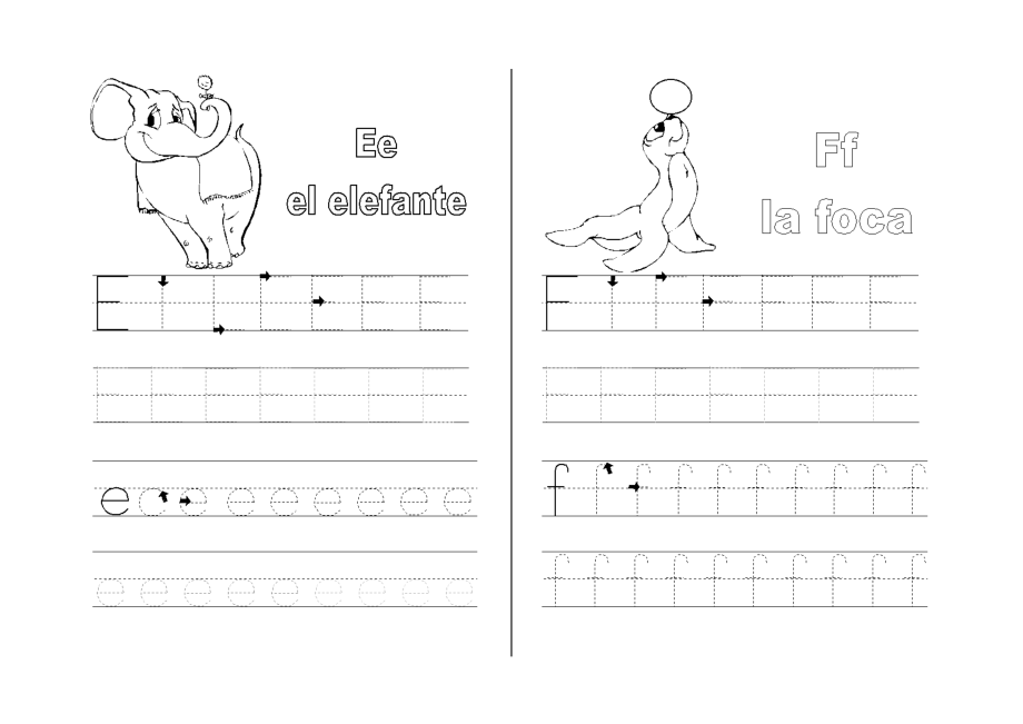 小学 一级英语】26个英文字母描红练习(已排版可打印) 共（13页）.doc_第3页