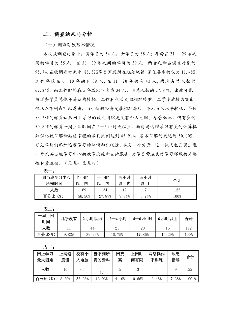 关于电大远程开放教育实践性教学环节的调查报告小抄.doc_第2页