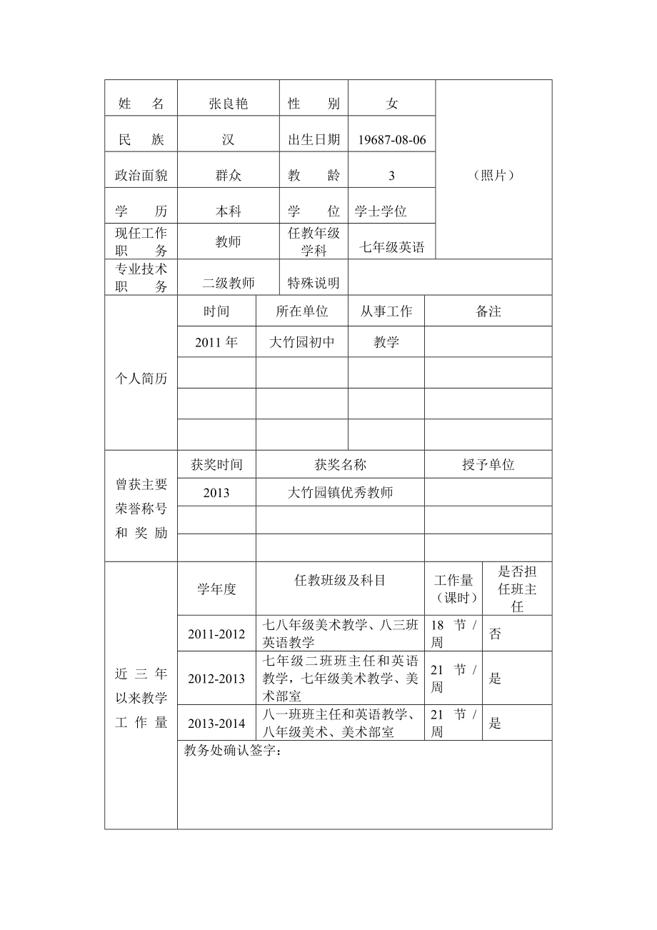 镇先进集体等评选申报表.doc_第2页