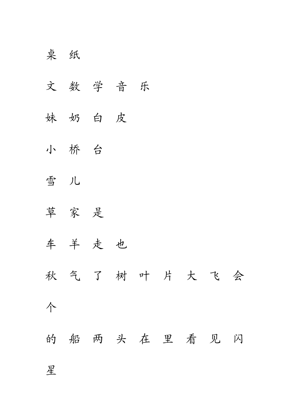 人教版一级语文上册识字表注音练习图文.doc_第2页