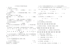 人教版五级下册数学第二单元测试卷.doc