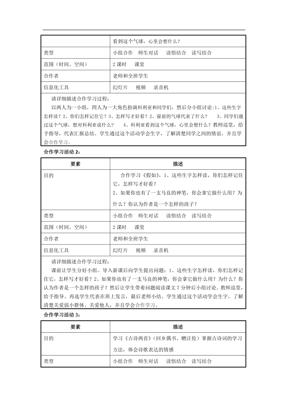 《信息化课堂中的合作学习》结业作业（四级语文） .doc_第3页