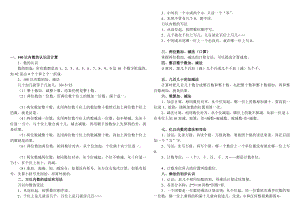 [整理版]青岛版小学数学所有知识点.doc