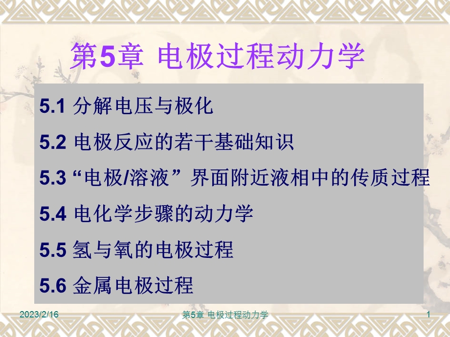 第5章-电极过程动力学ppt课件.ppt_第1页