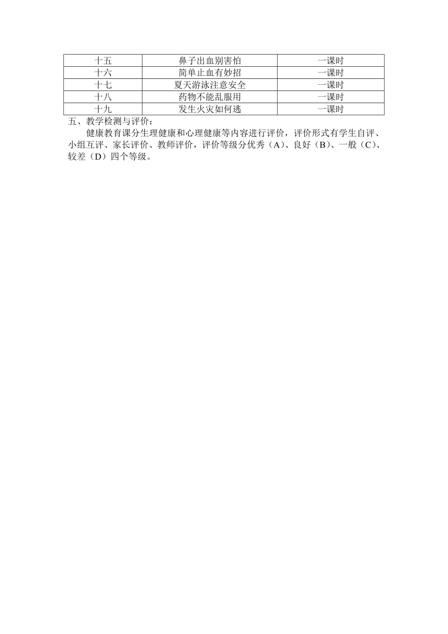 三级健康教育教学计划.doc_第2页