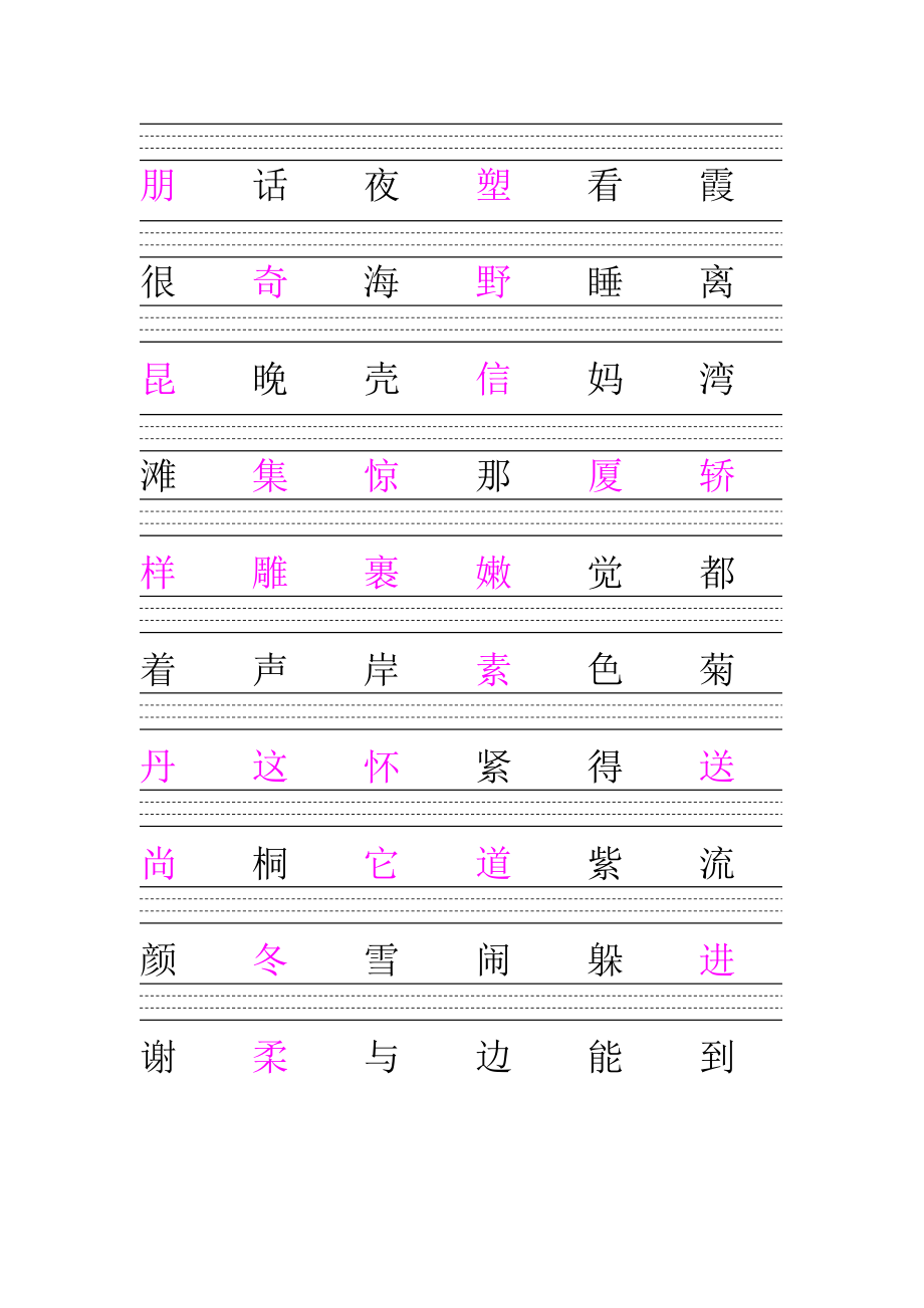 【小学语文】苏教版一级语文二类字注音表.doc_第2页