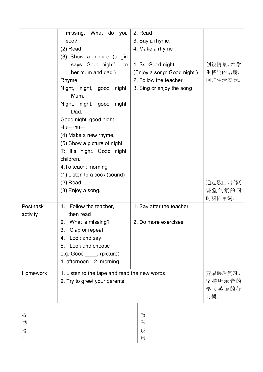 上海版牛津英语2A教学设计.doc_第2页