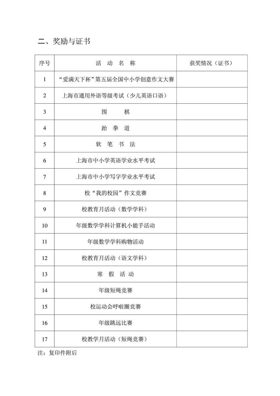 小学生简历范文免费下载.doc_第2页