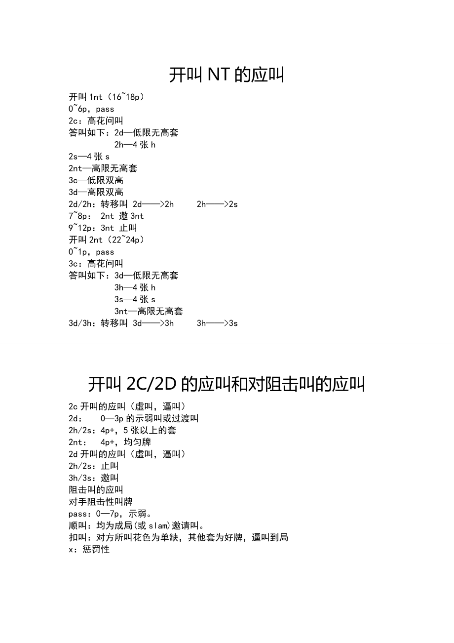 联众QQZR51CF自然叫牌法约定卡.doc_第3页