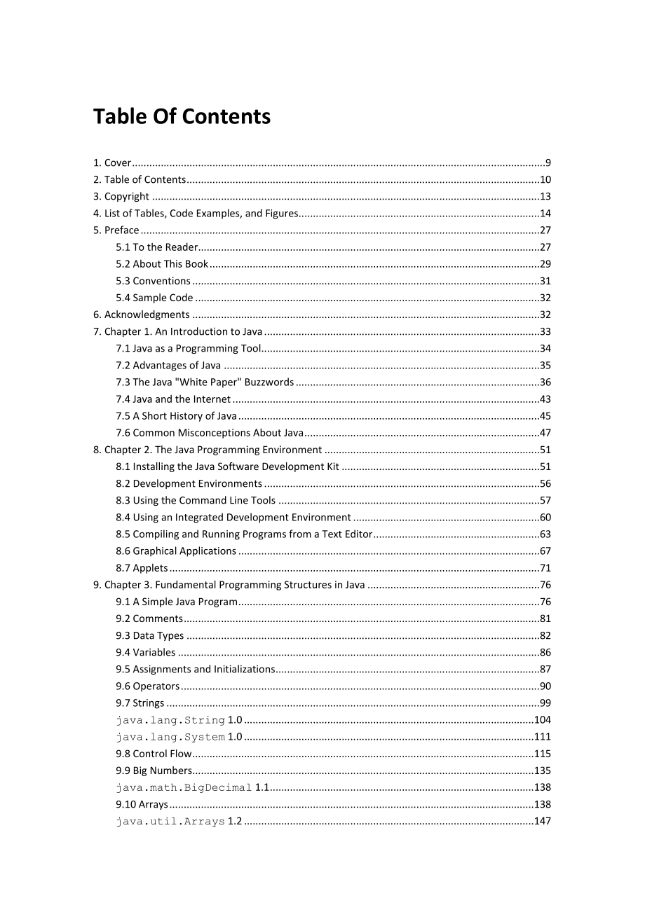 Core Java 2, Volume I Fundamentals (6th Edition).doc_第2页