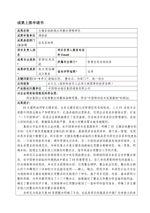 支撑系统跨域应用整合策略研究.doc