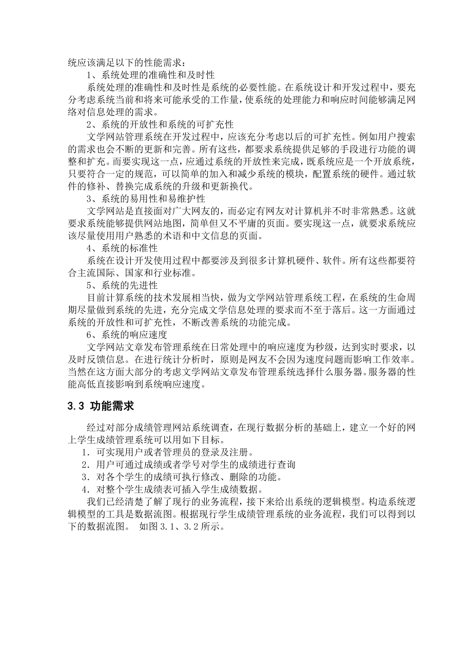 《网站建设》课程设计基于ASP的文学网站文章发布管理系统设计 .doc_第3页