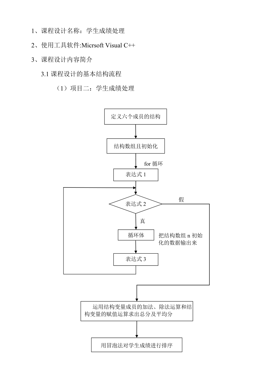 《高级语言程序设计》课程设计报告.doc_第3页