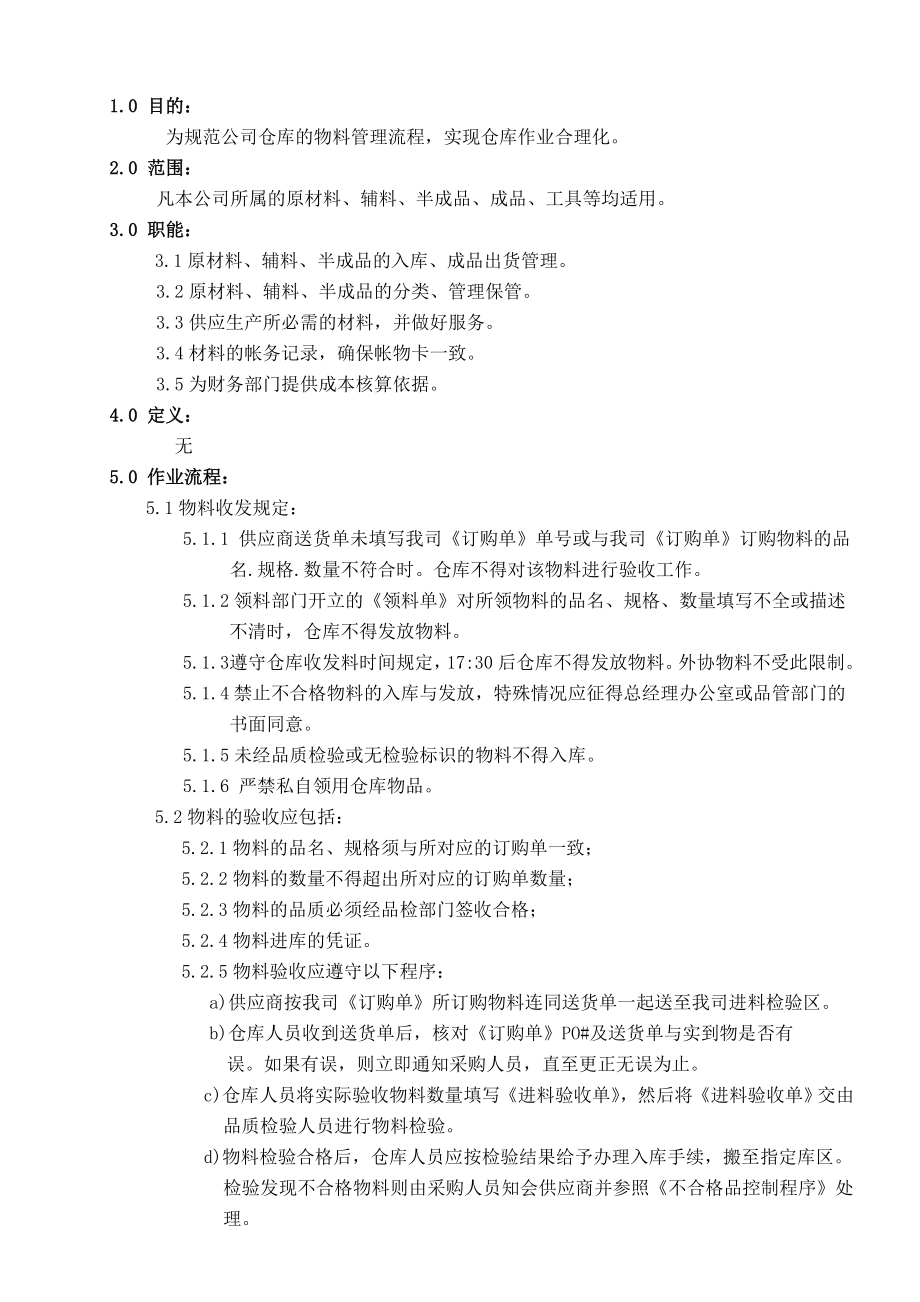 仓库管理控制程序.doc_第1页