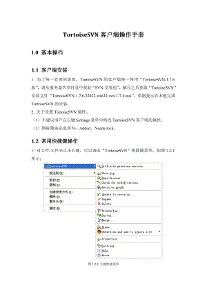SVN客户端操作指南V1.0.doc