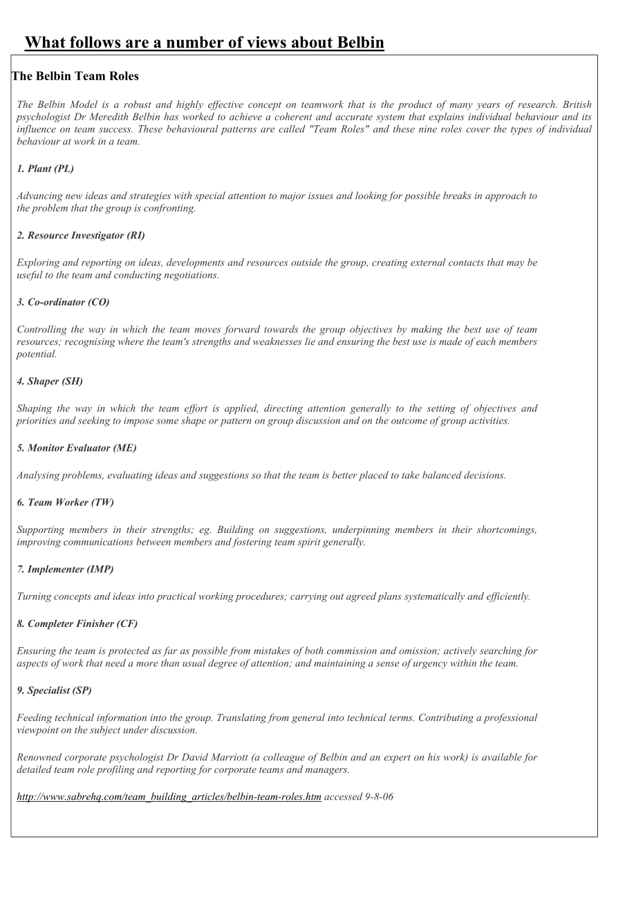 The Belbin Team Roles.doc_第1页