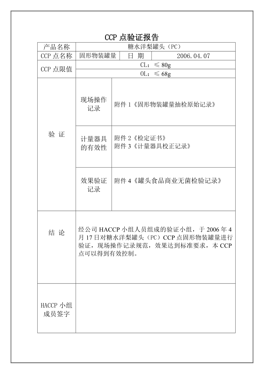 CCP点验证报告.doc_第1页