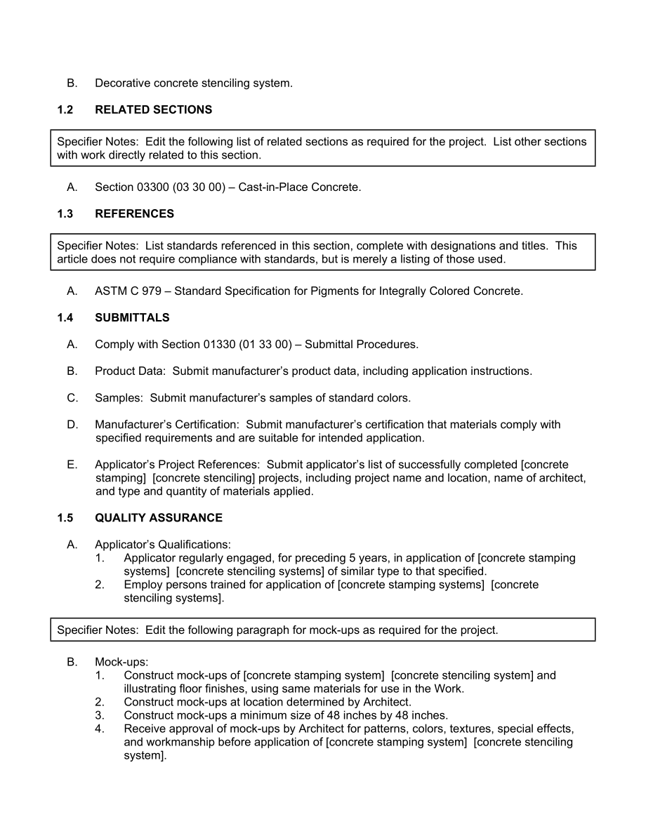 Concrete Stamping and Stenciling Systems：具体的冲压和制版系统.doc_第2页