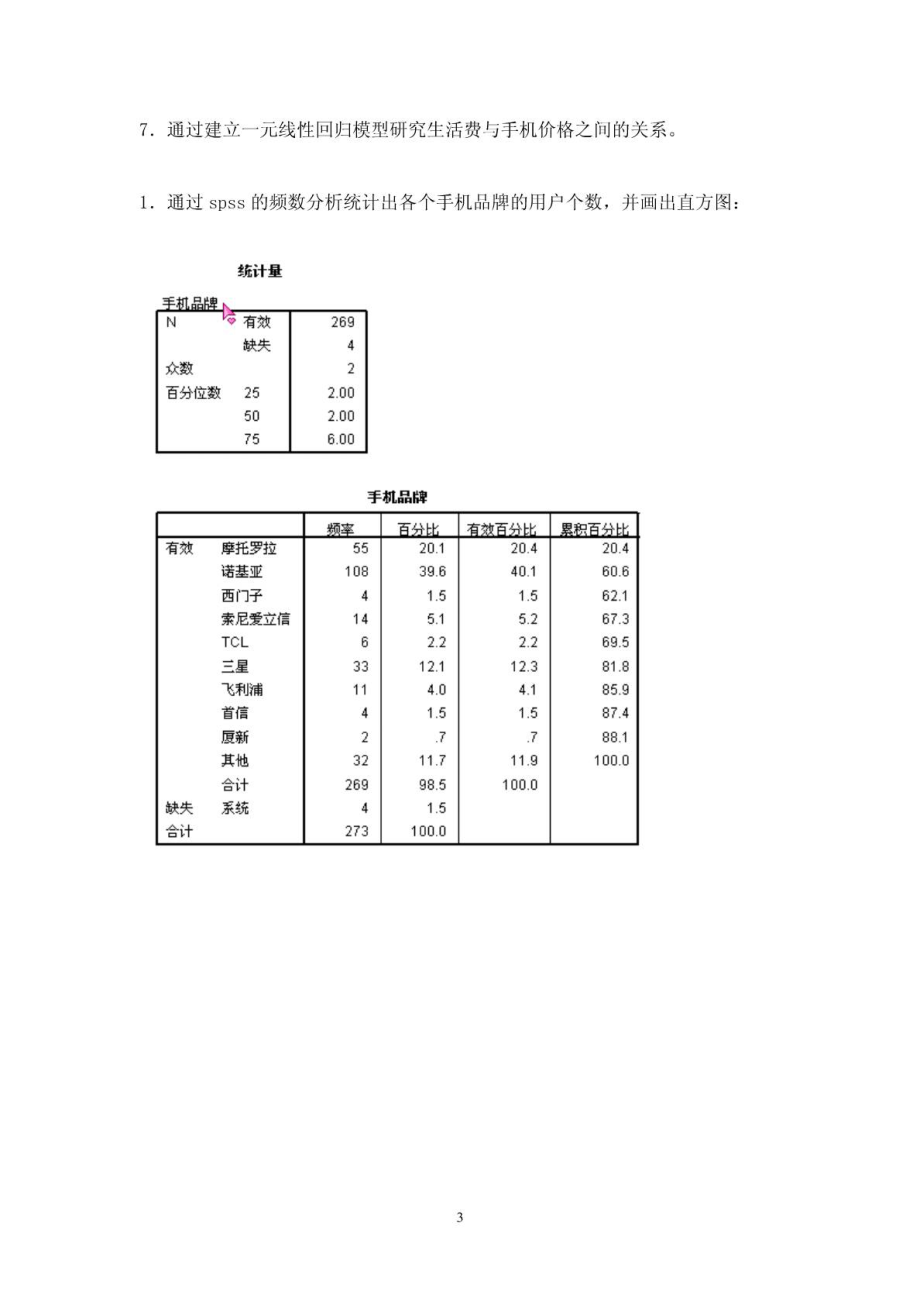 应用统计分析课程作业(SPSS软件分析).doc_第3页