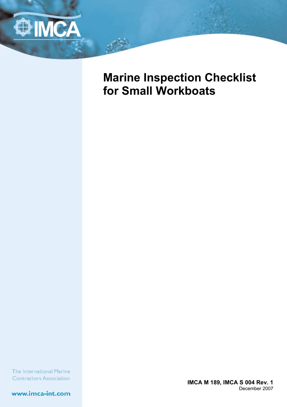 Marine Inspection Checklist for Small Workoats.doc_第1页