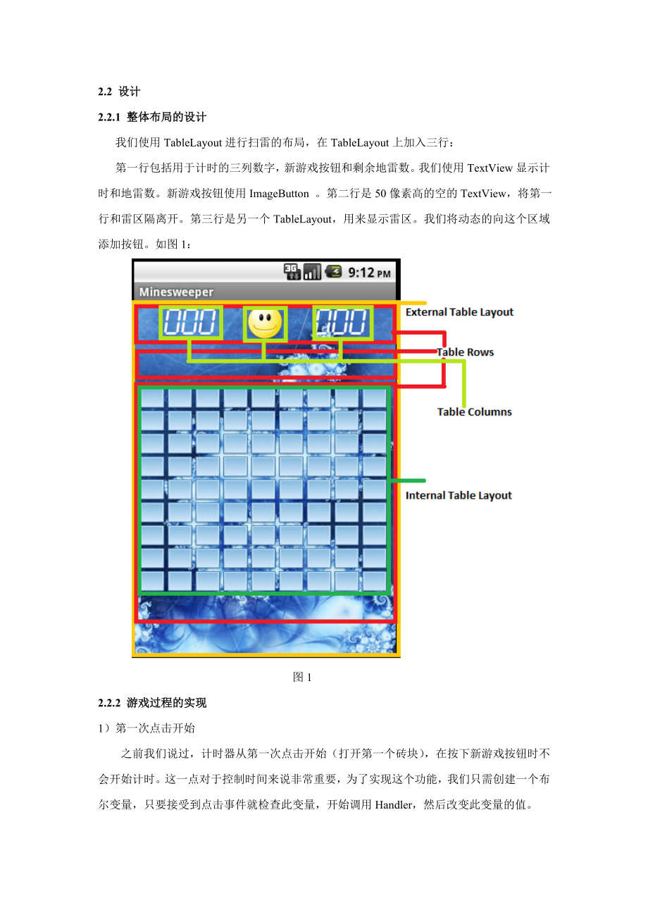 android平台扫雷游戏课程设计.doc_第3页