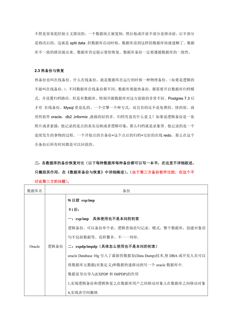 各种数据库的备份与恢复.doc_第2页