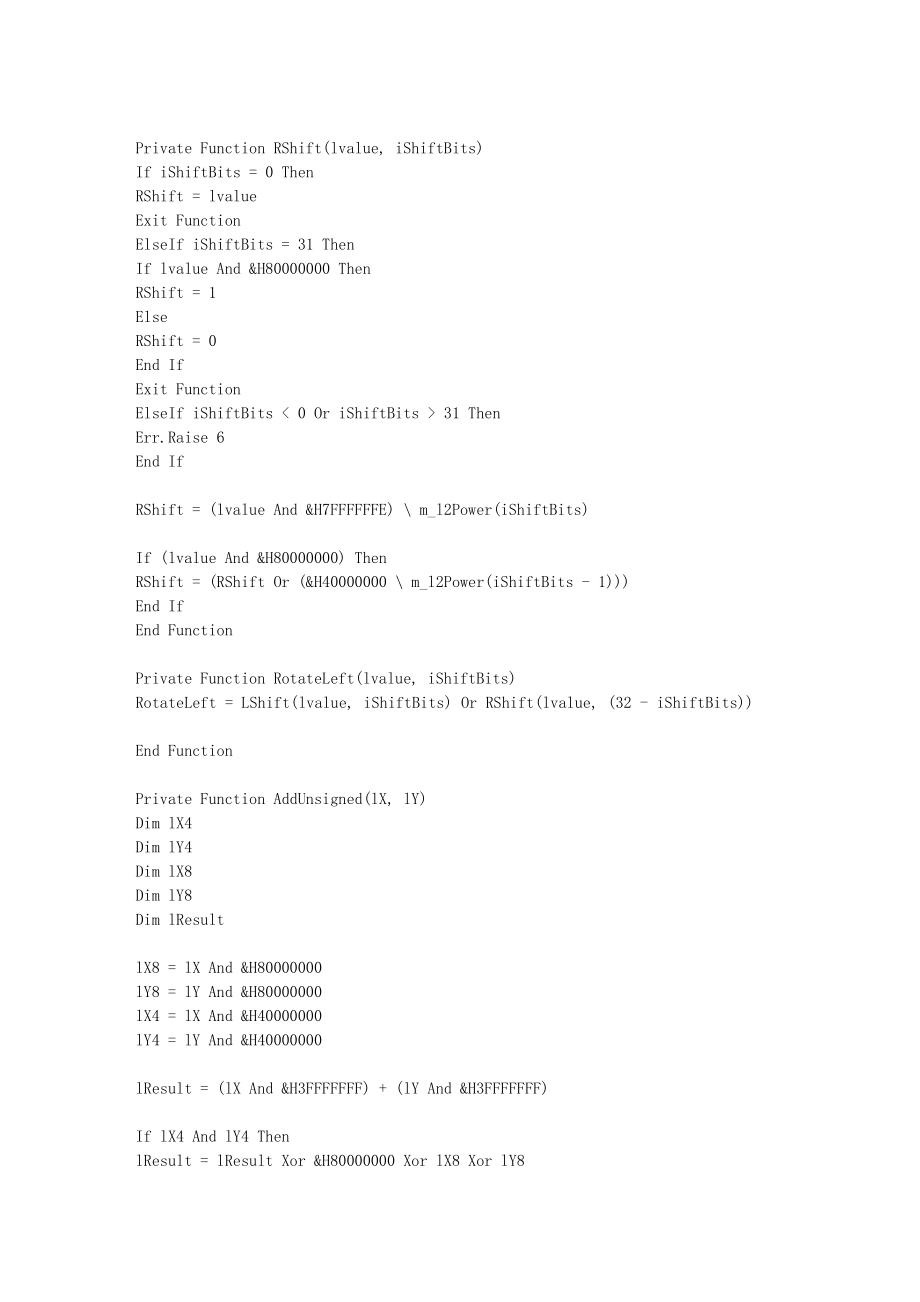 [精华]ASP的MD5函数源代码.doc_第2页