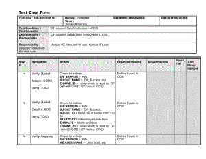 Test Case Form DP 2 updated [IBM—华为供应链全套方案].doc