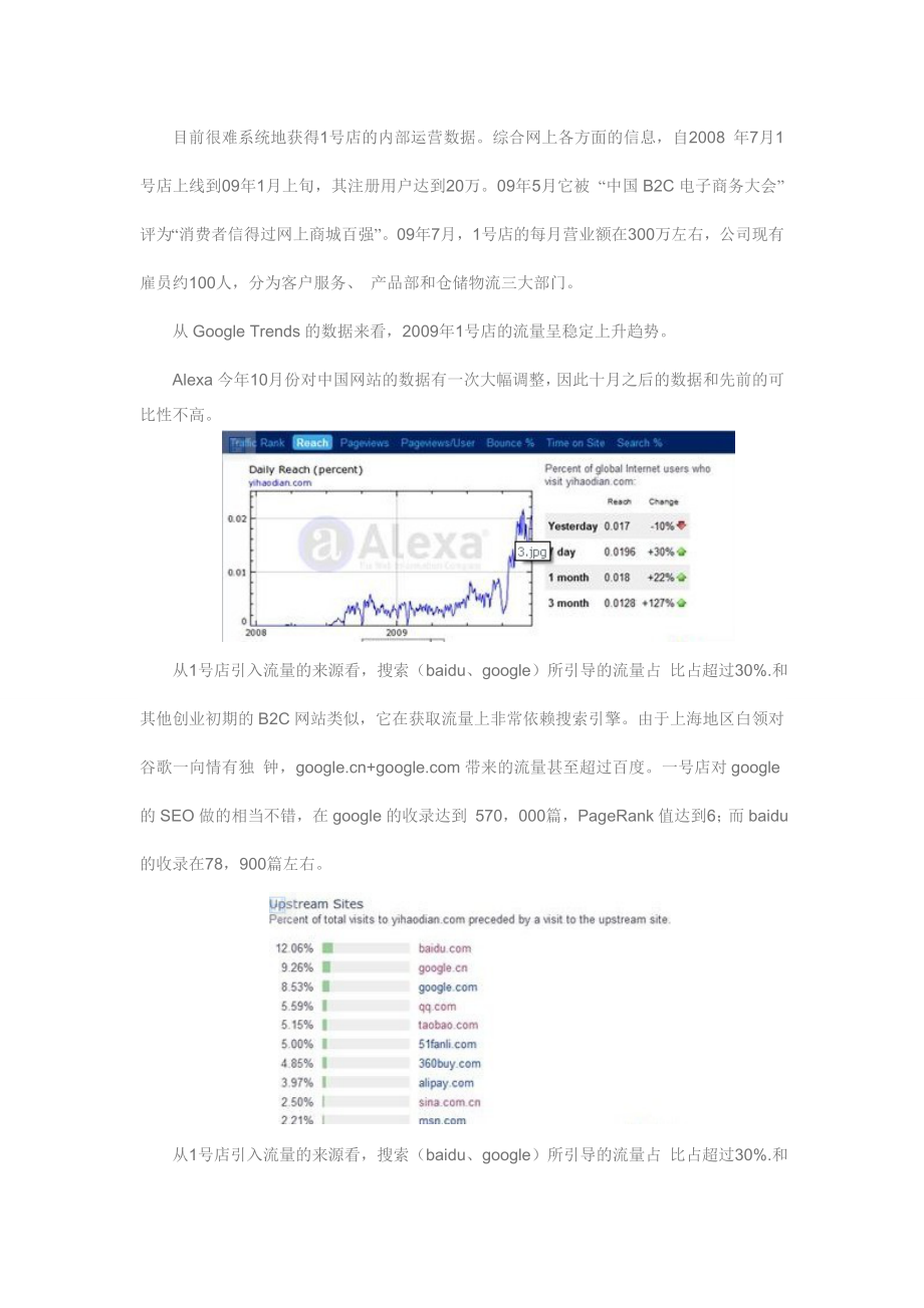 1号店B2C电子商务运营案例研究.doc_第2页