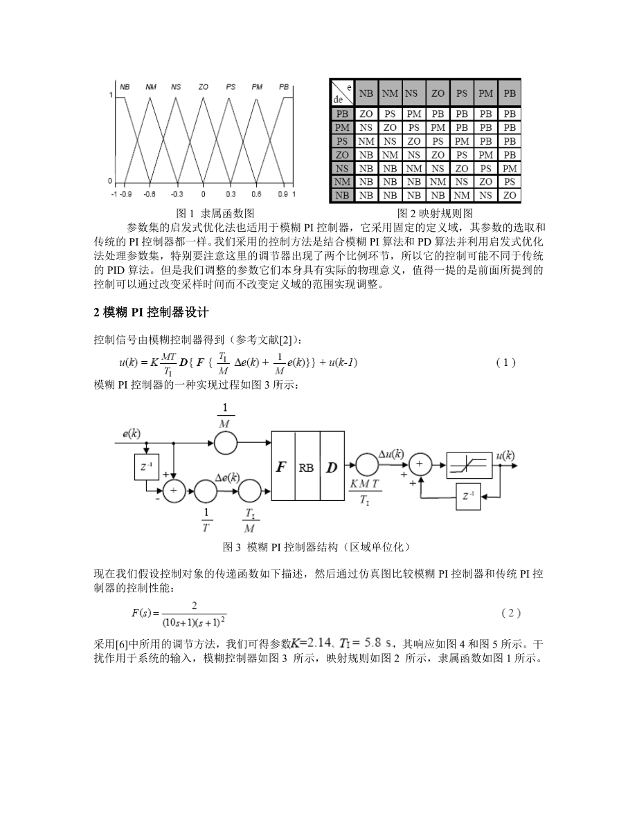 中英文翻译常规PID和模糊PID算法的分析比较.doc_第3页