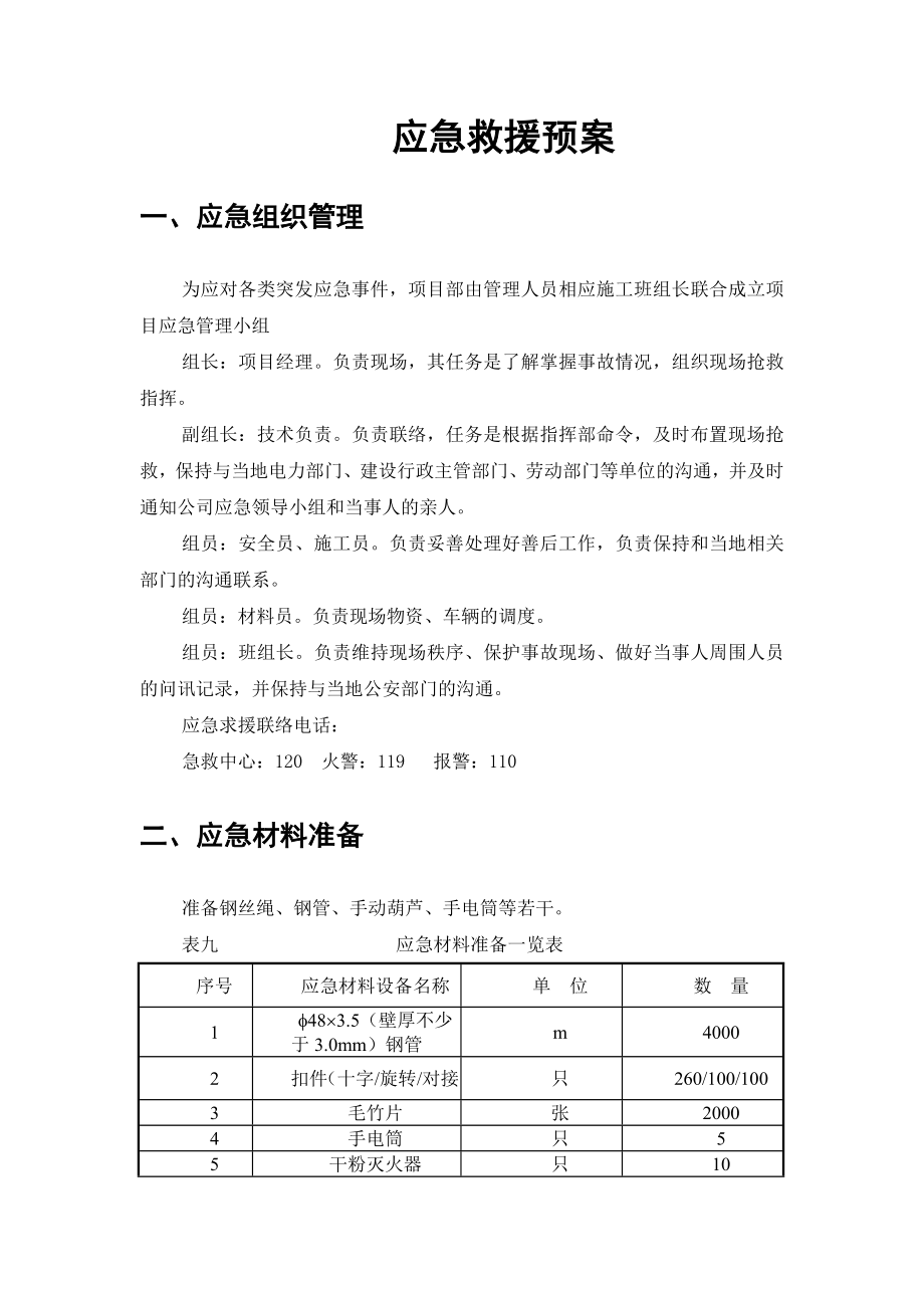 中国智能骨干网(金义)一期项目应急救援预案.doc_第2页