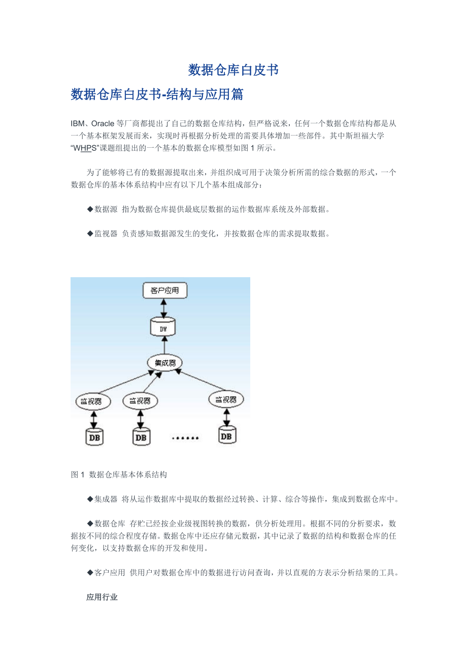 数据仓库白皮书.doc_第1页