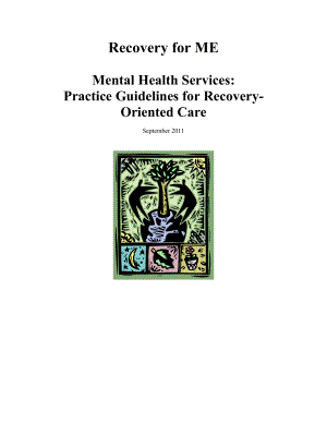 Mental Health Services Practice Guidelines for Recovery 心理健康服务的实践指南的恢复.doc