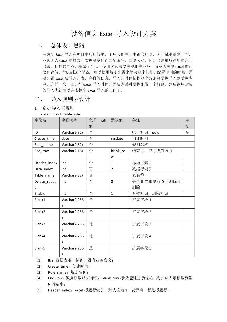 大数据Excel通过POI导入数据库通用设计方案.doc_第2页