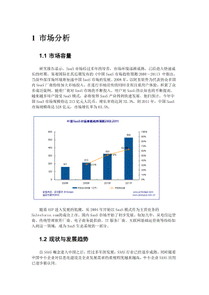 电信级SAAS运营支撑平台申报电子基金可行性报告.doc