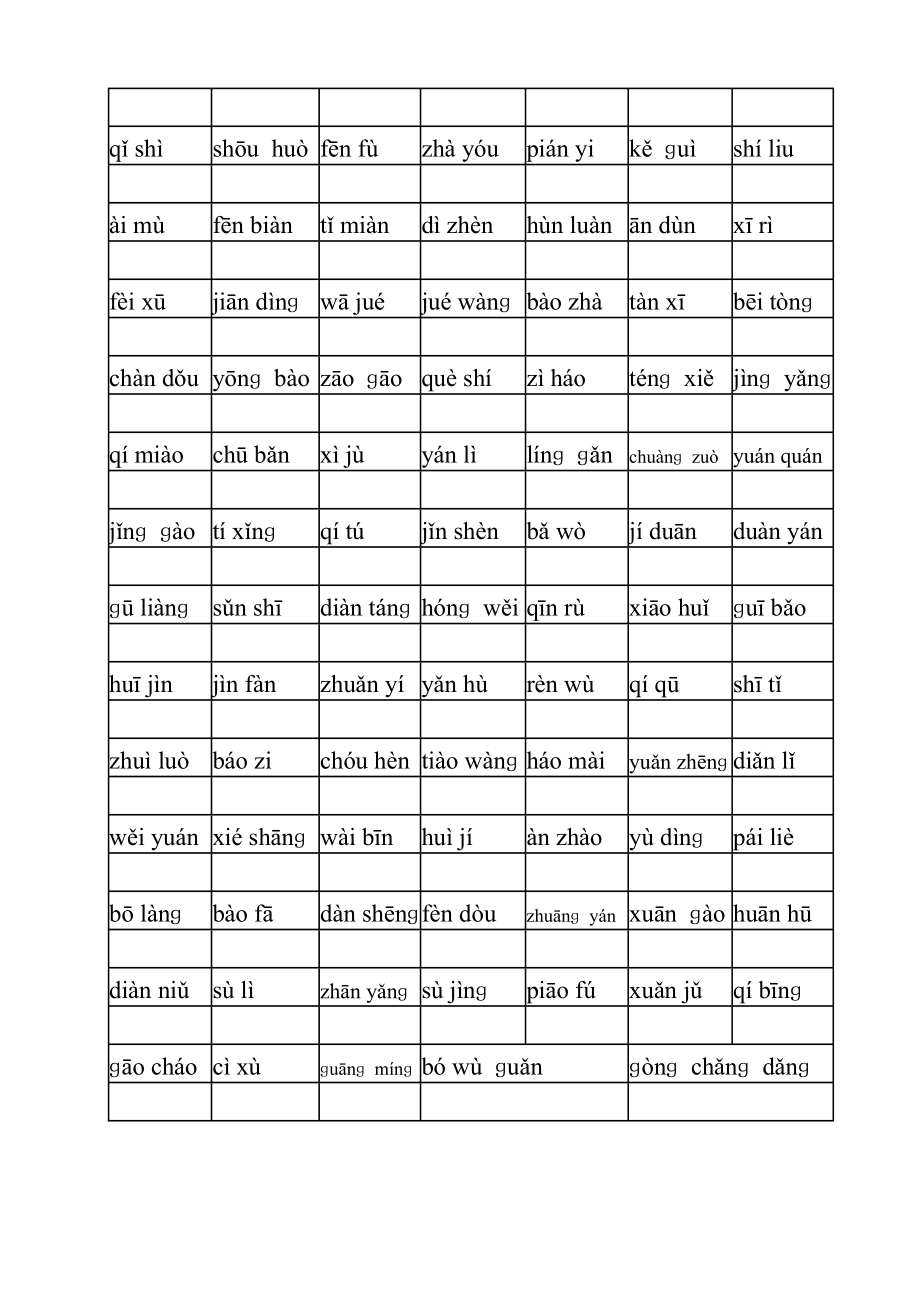 人教版小学语文五级上册复习导学案.doc_第2页