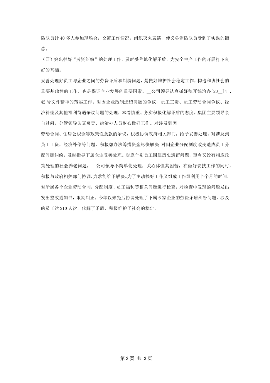 国庆期间安保维稳工作总结.docx_第3页