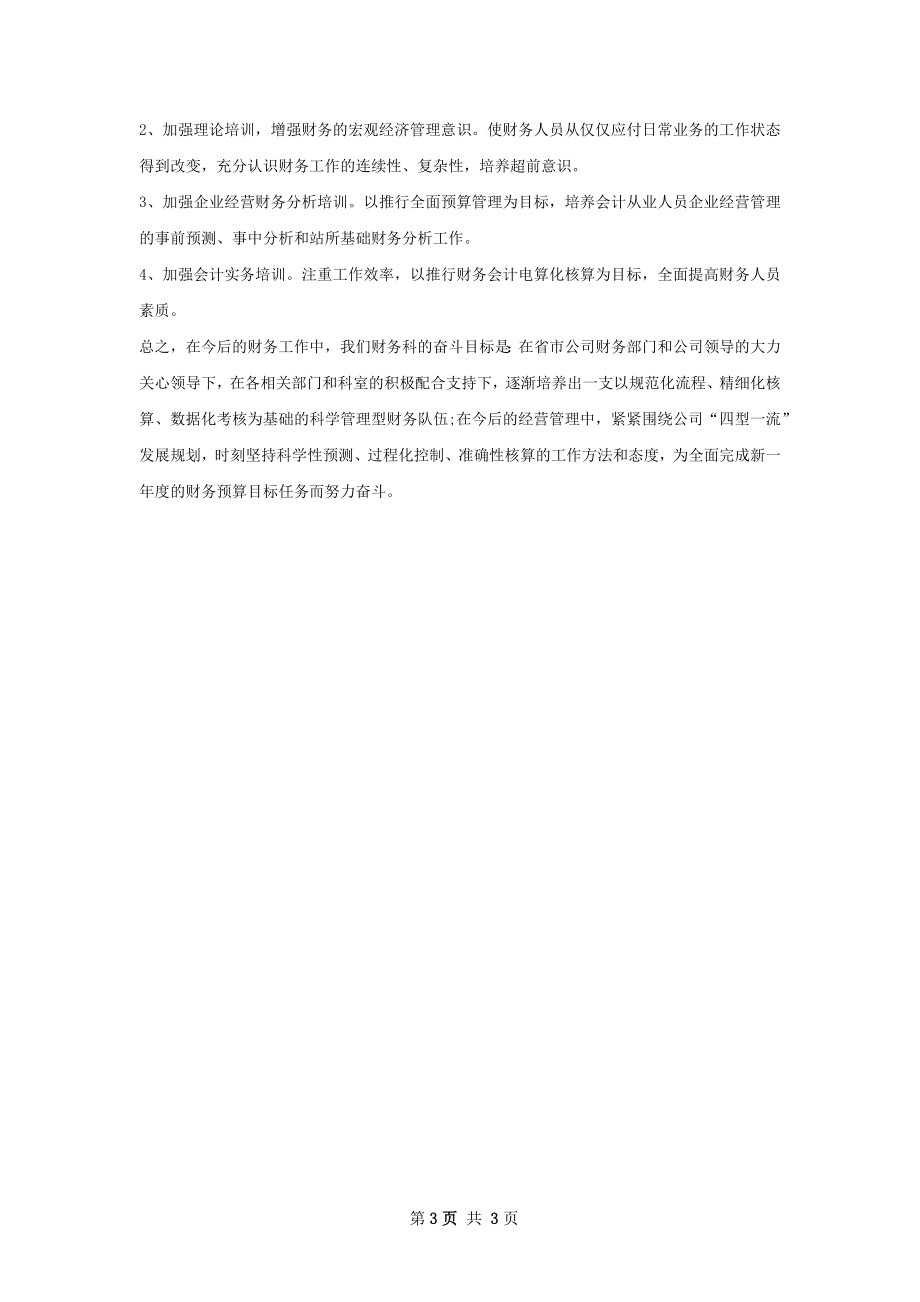 公司财务工作计划范文.docx_第3页