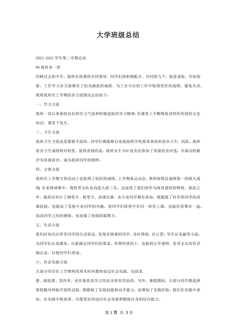 大学班级总结.docx_第1页