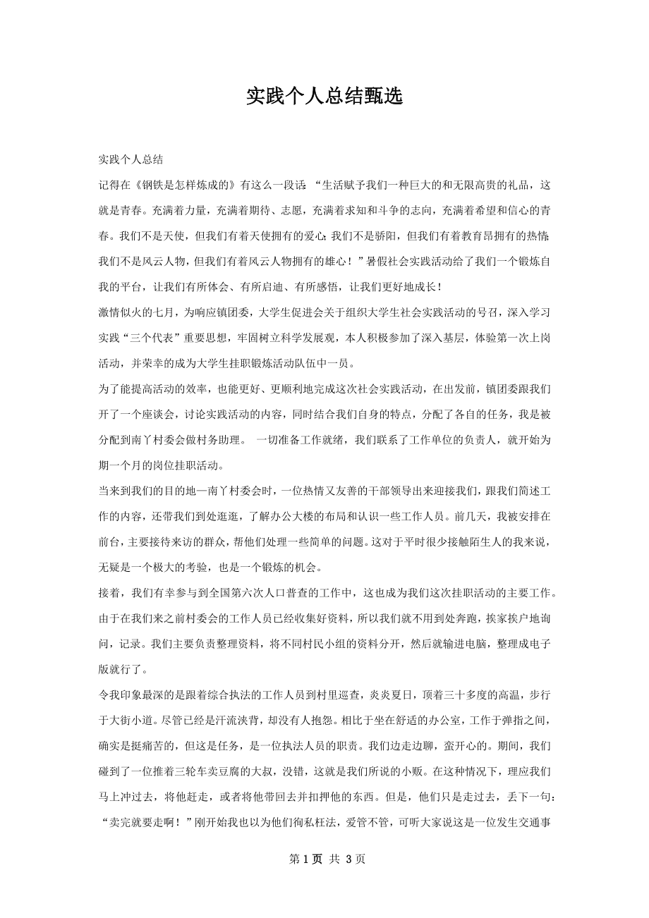 实践个人总结甄选.docx_第1页