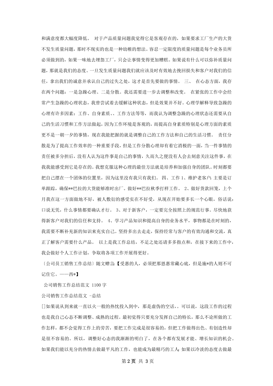 公司员工销售工作总结.docx_第2页