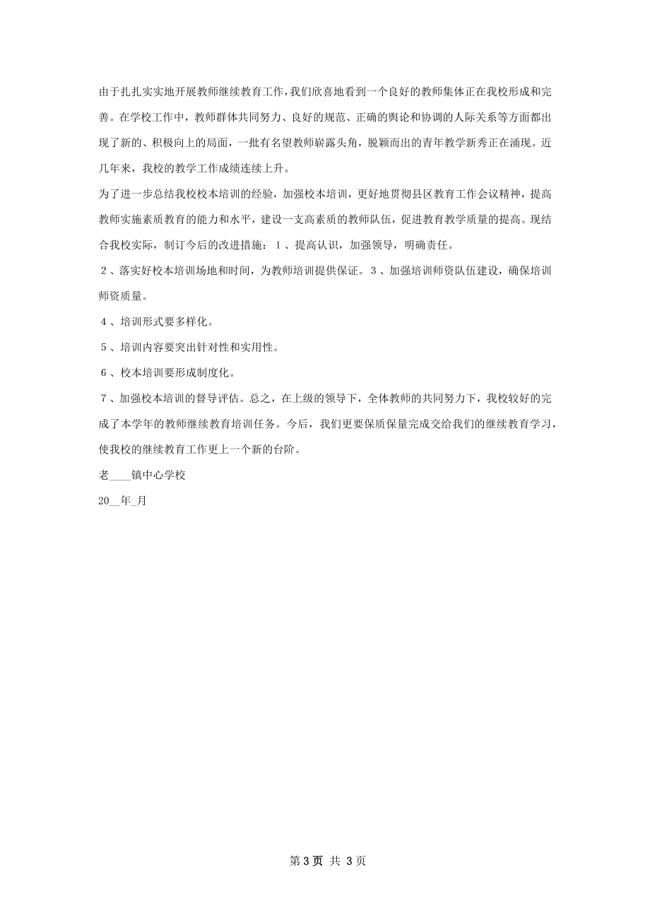 太平小学继续教工作总结.docx_第3页