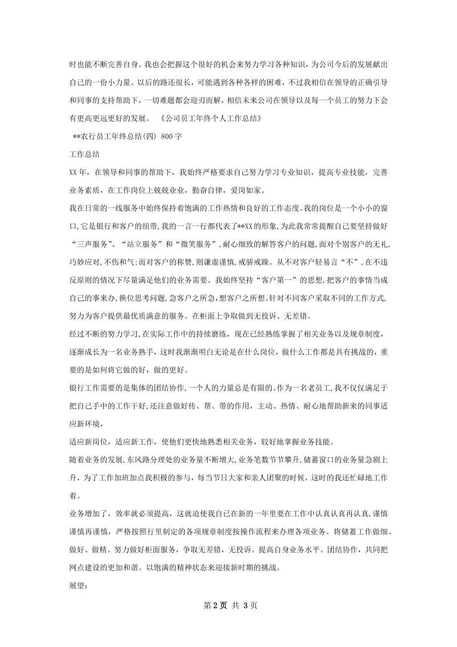 公司员工年终个人工作总结.docx_第2页