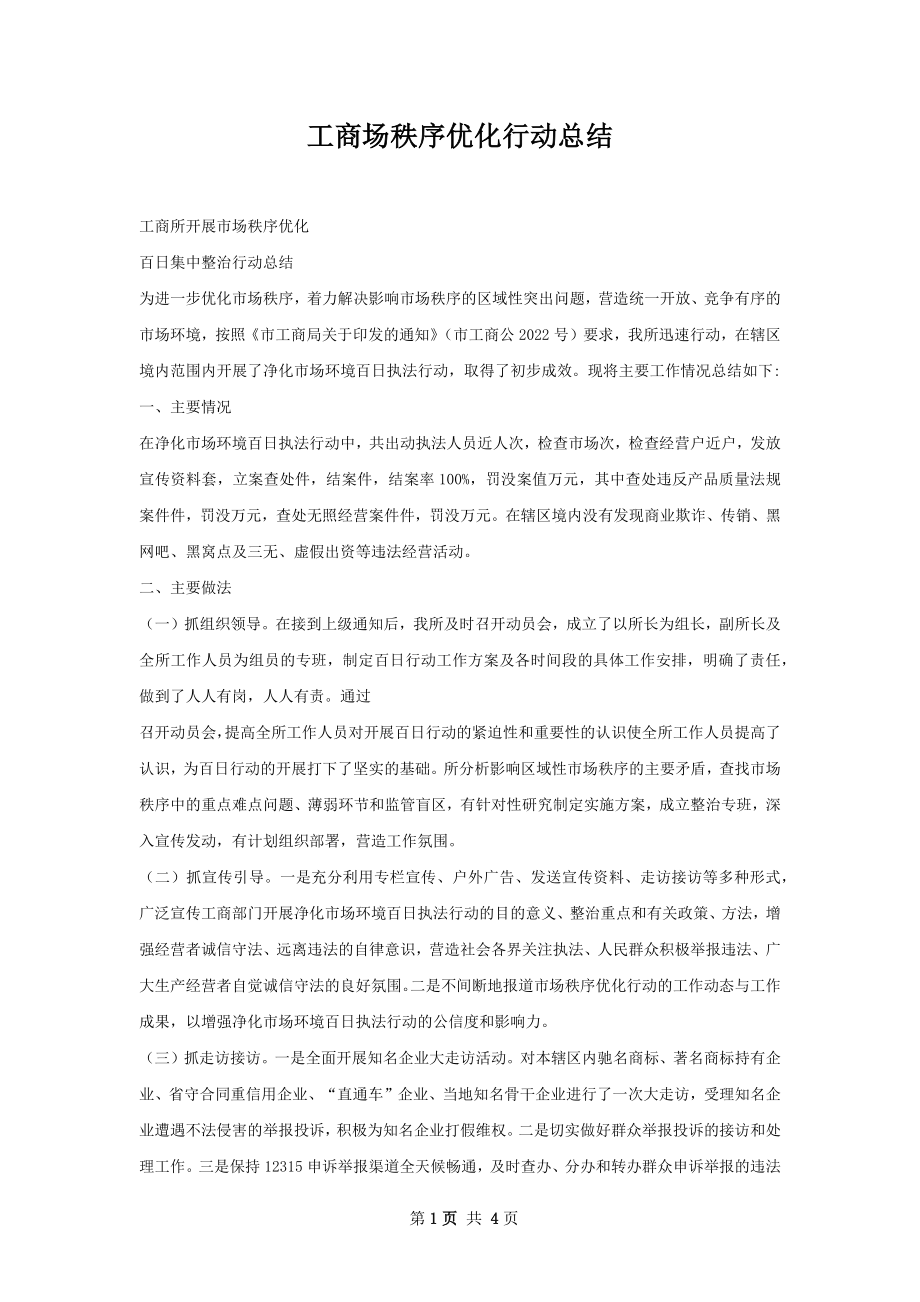 工商场秩序优化行动总结.docx_第1页