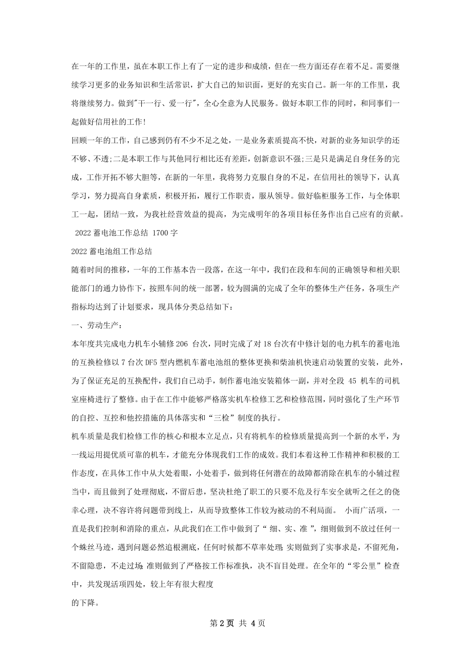 储蓄员个人工作总结.docx_第2页