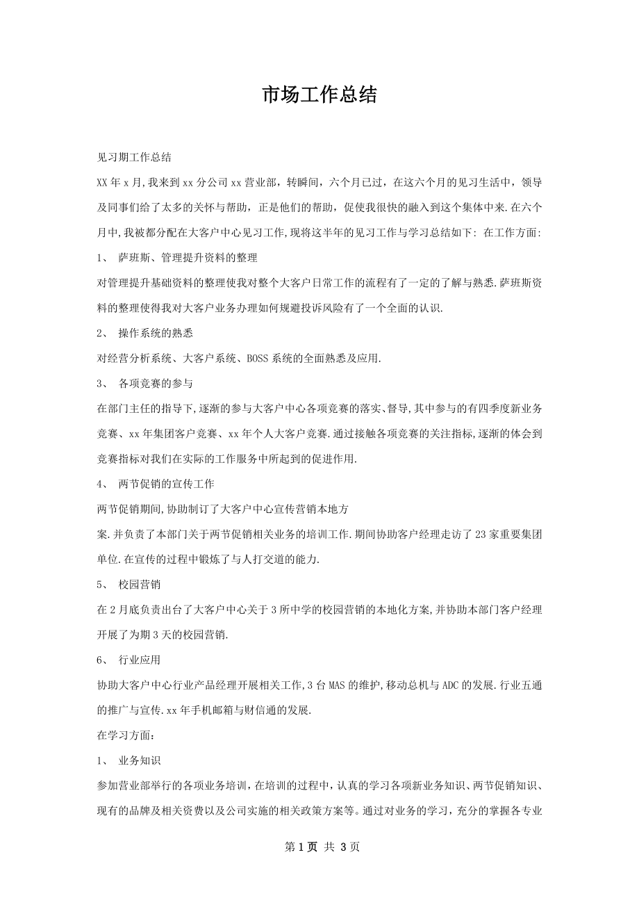 市场工作总结.docx_第1页